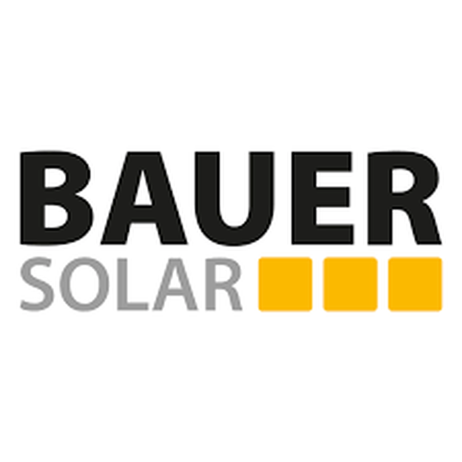 Ljus Volt - Photovoltaiklösungen - Partner - Bauer solar logo